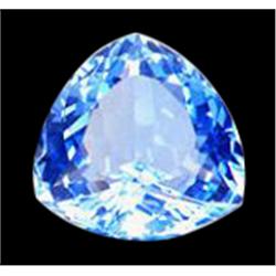 19.00ct Trillion Cut Swiss Blue Quartz  (GEM-16906B)