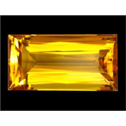 19.15ct Baguette Golden Yellow Citrine Brazil  (GEM-15568B)
