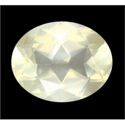3.35ct Oval Cut Natural Unheated Yellow Andesine VVS Appraisal Estimate $215 (GEM-14246)