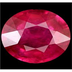 1.78ct Top AAA Oval Cut Mozambique Pink Red Ruby Appraisal Estimate $715 (GEM-14205)