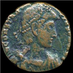 351AD Roman Coin Constantius Gallus Fallen Horseman Better Grade Bronze (COI-5927)