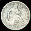 Image 1 : 1860O Seated Half Better Circulated (COI-5819)