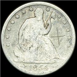 1854O Seated Half Circulated (COI-5799)