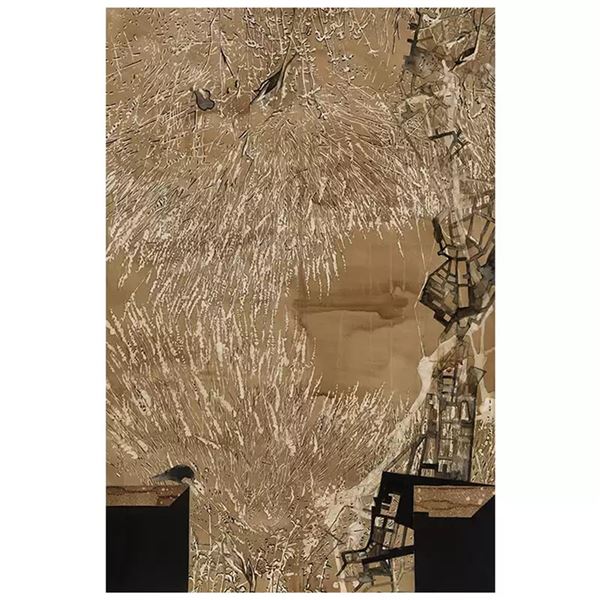 Botanical Birds in Flight