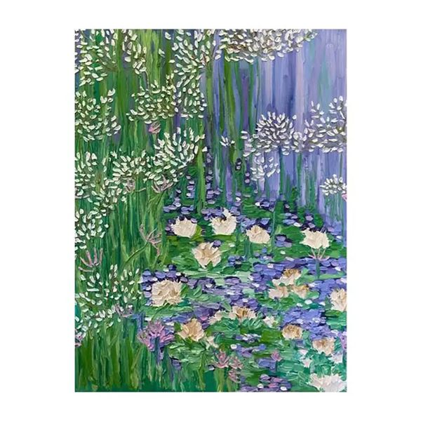 Blue Shadows of the Lotus