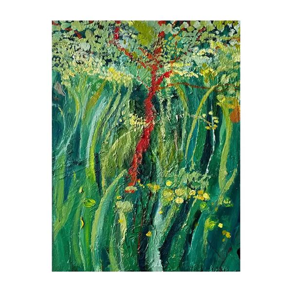 Scarlet Bough in the Green Wilds