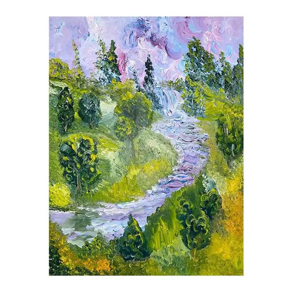 Golden Cascade Brings Prosperity