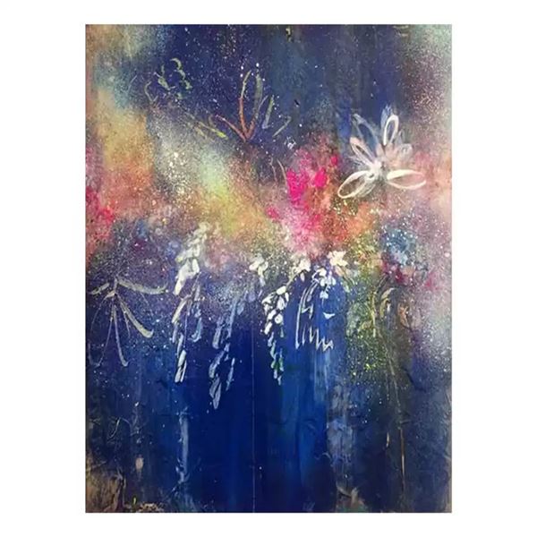 Blooming in the Blue Night