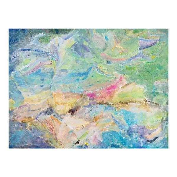 Emerald Echoes of Color