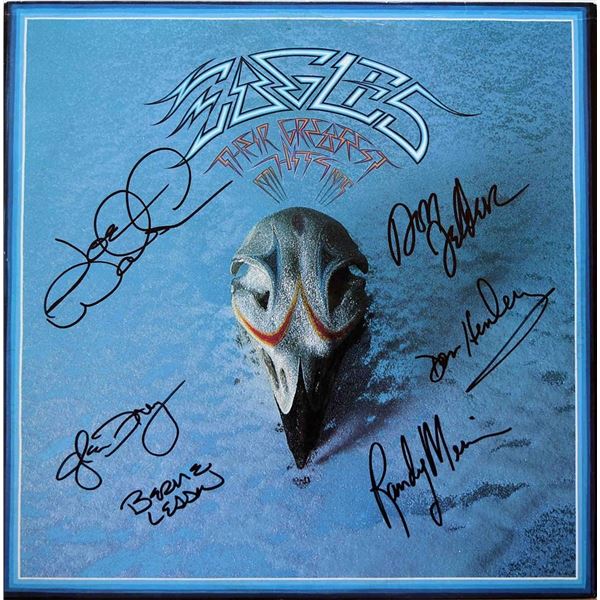 Eagles Their Greatest Hits 1971-1975 signed album