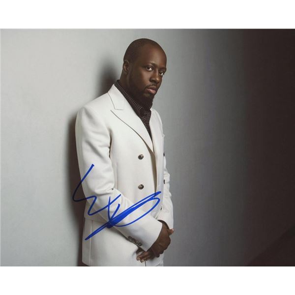 Wyclef Jean signed photo