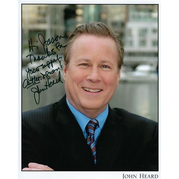 Home Alone John Heard signed photo 8x10 inches