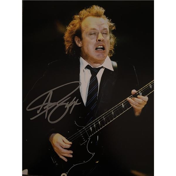 AC/DC Angus Young signed photo