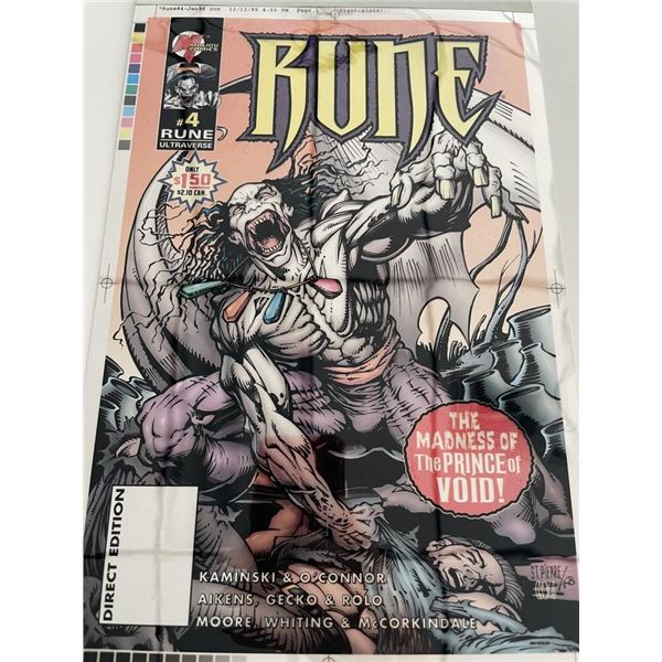 Rune color keys overlay