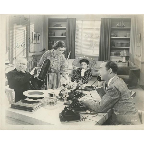 W.C. Fields signed photo. GFA Authenticated