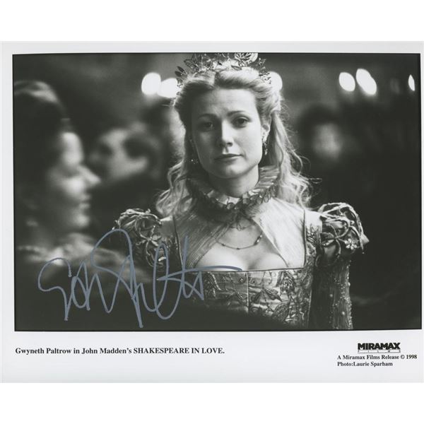 Shakespeare in Love Gwyneth Paltrow signed photo. GFA Authenticated