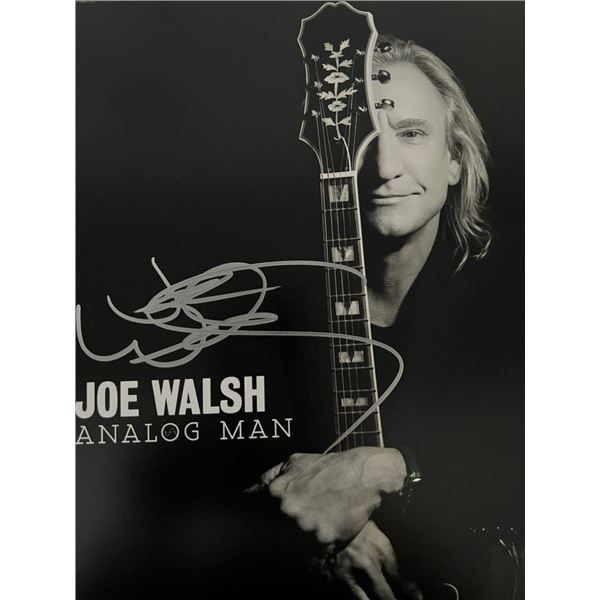 The Eagles Joe Walsh signed photo