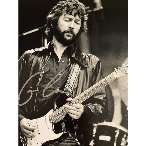 Eric Clapton signed photo