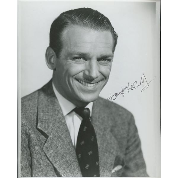 Zorro Douglas Fairbanks Sr. signed photo. GFA Authenticated