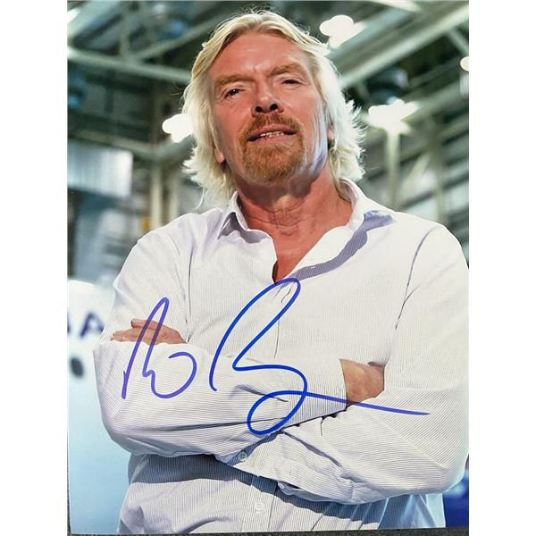 Virgin Galactic Richard Branson signed photo