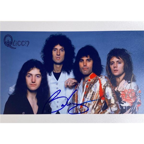 Queen facsimile band signed photo