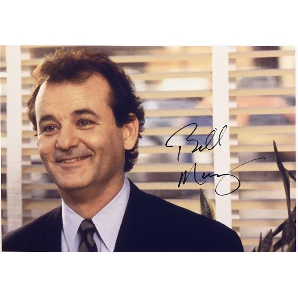 Bill Murray signed movie photo