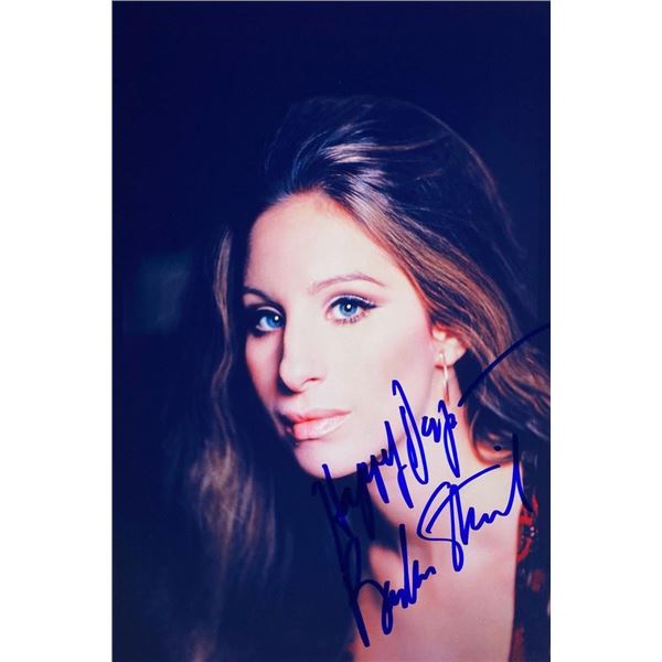 Barbra Streisand facsimile signed photo
