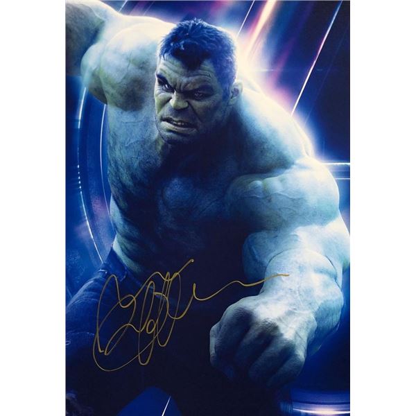 Avengers: Infinity War Mark Ruffalo signed movie photo