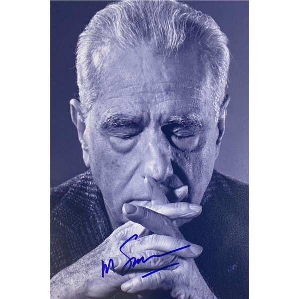Director Martin Scorsese facsimile signed  photo