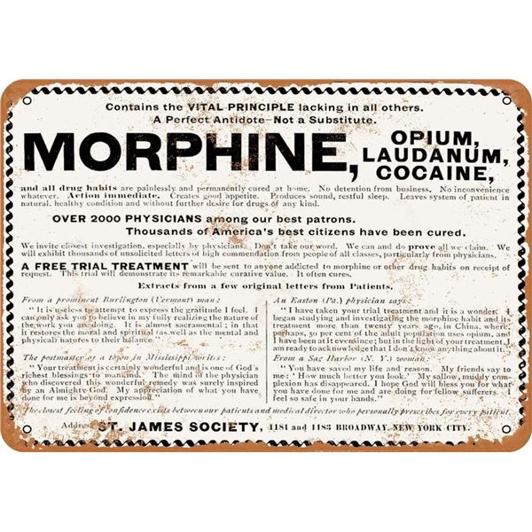 Drug Addiction Treatment Reprint Poster