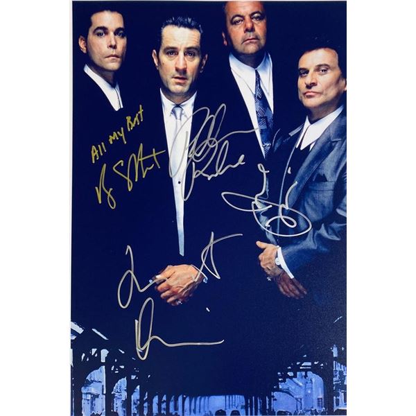 Goodfellas cast facsimile signed  movie photo