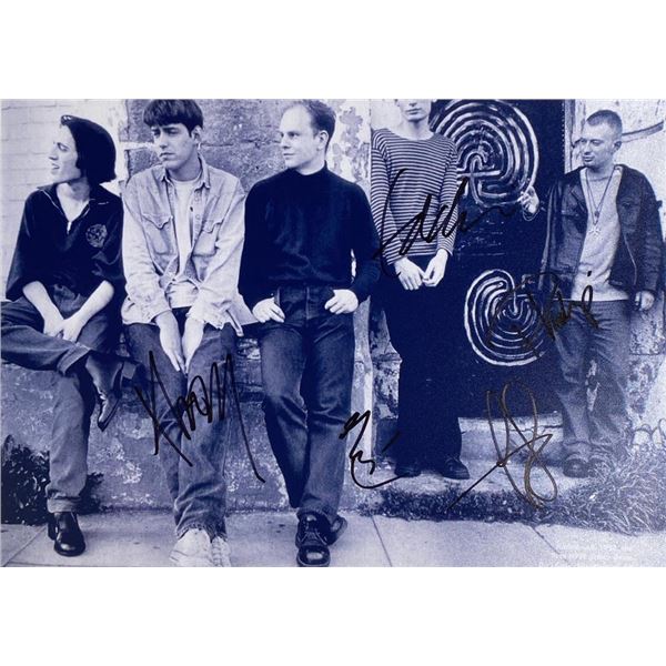Radiohead facsimile band signed photo