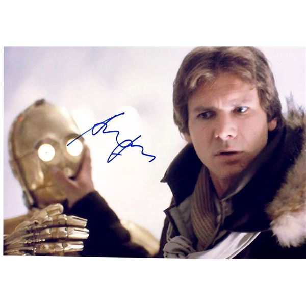 Star Wars Harrison Ford facsimile signed movie photo