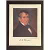 Image 1 : 9th President William Henry Harrison Facsimile Signed Photo Art Print