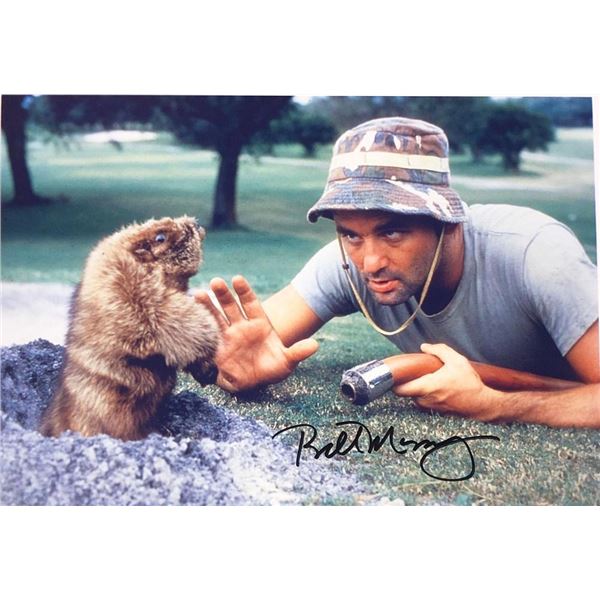 Caddyshack Bill Murray signed movie photo