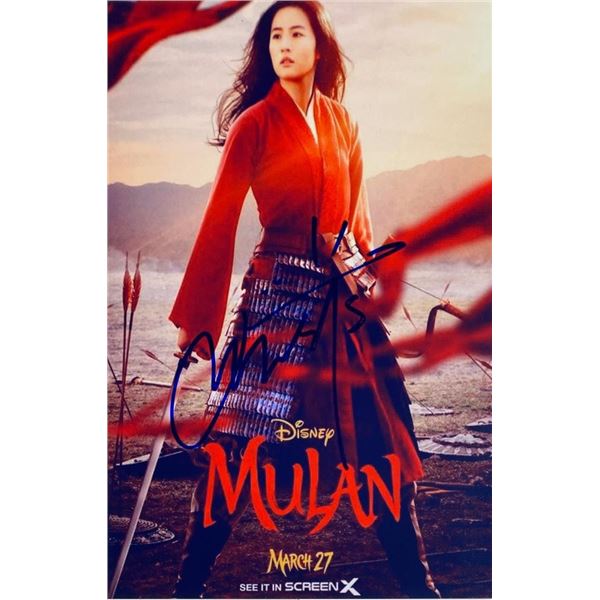 Mulan Liu Yifei facsimile signed movie photo