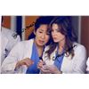 Image 1 : Grey's Anatomy Sandra Oh and Ellen Pompeo facsimile signed photo