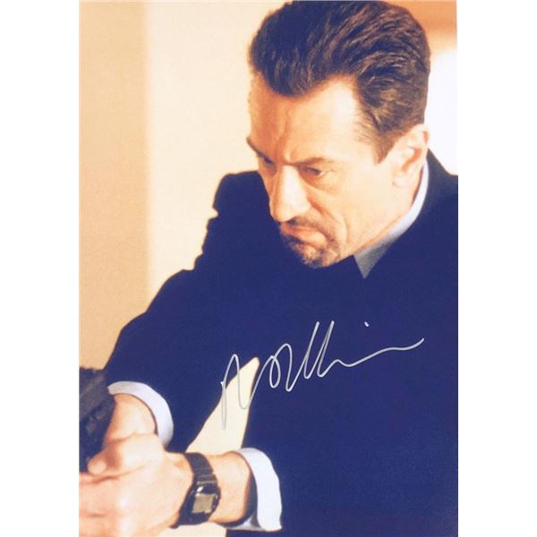 Heat Robert De Niro signed movie photo