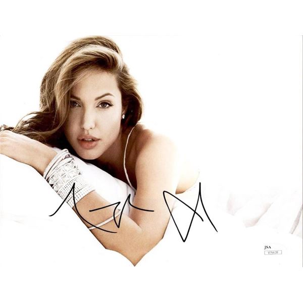 Angelina Jolie signed photo