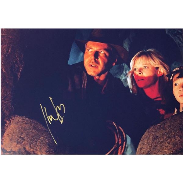 Indiana Jones Harrison Ford signed movie photo