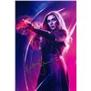 Image 1 : Avengers: Infinity War Elizabeth Olsen signed movie photo