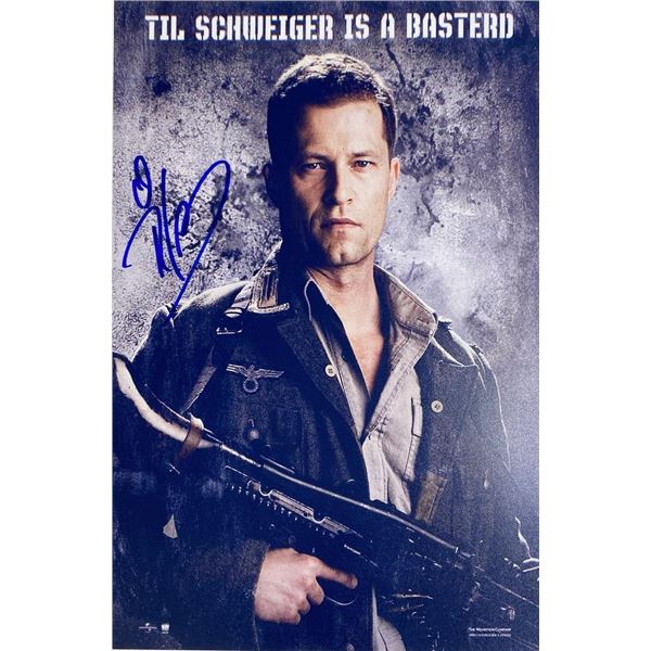 Inglourious Basterds Til Schweiger facsimile signed  movie photo
