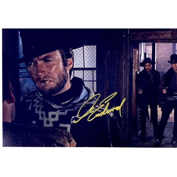 The Good, the Bad and the Ugly facsimile signed movie photo