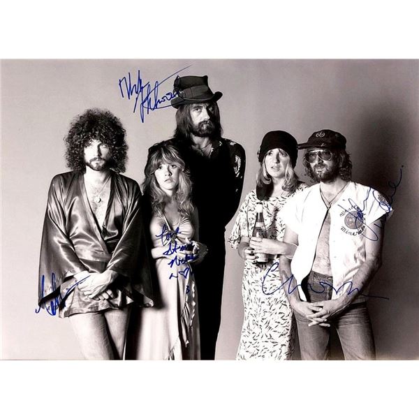 Fleetwood Mac facsimile signed photo