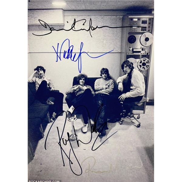Pink Floyd signed photo