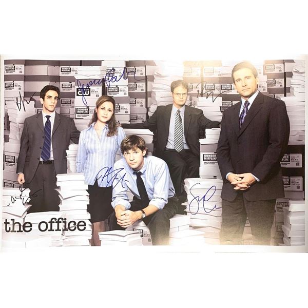 The Office cast facsimile signed  photo