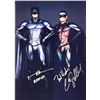 Image 1 : Batman Forever Val Kilmer and Chris O'Donnell Signed Photo