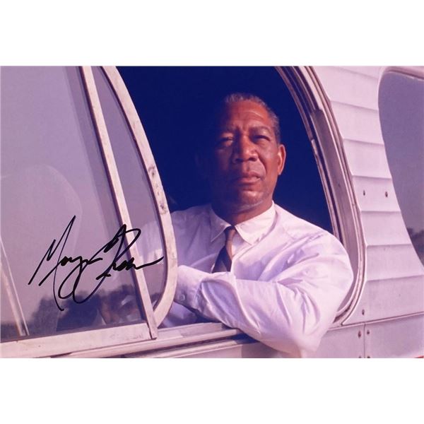 The Shawshank Redemption Morgan Freeman facsimile signed movie photo