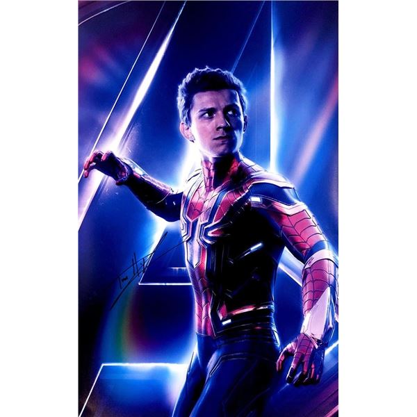 Spider-Man Tom Holland signed photo