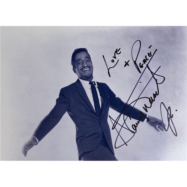 Sammy Davis Jr. facsimile signed photo